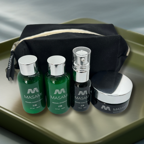 Kit de Viaje de Cuidado Capilar Hidratante con Mekabu
