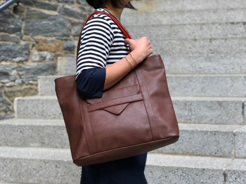 Bolso Tote de Cuero Vegano Borough