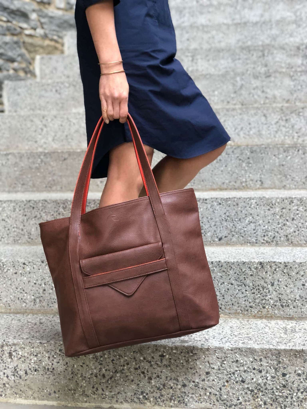Bolso Tote de Cuero Vegano Borough