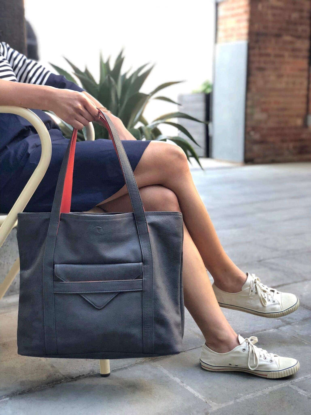 Bolso Tote de Cuero Vegano Borough