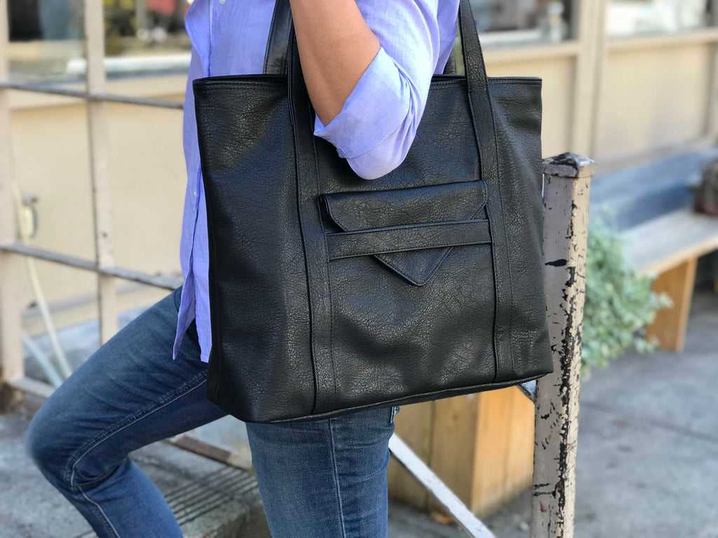Bolso Tote de Cuero Vegano Borough