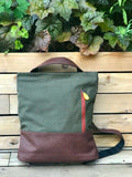 Bolso 3 en 1: tote + mochila + bandolera - el ROCKAWAY