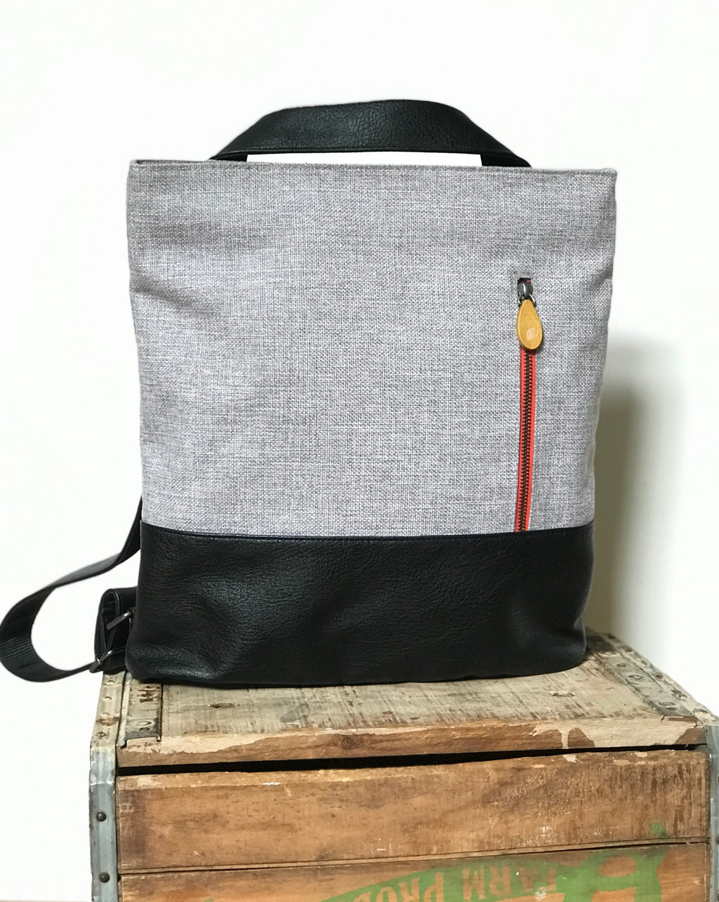 Bolso 3 en 1: tote + mochila + bandolera - el ROCKAWAY